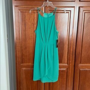 Lulu's Teal Sleeveless Dress